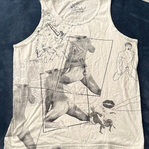 Artistic Graphic Men's Tank Top